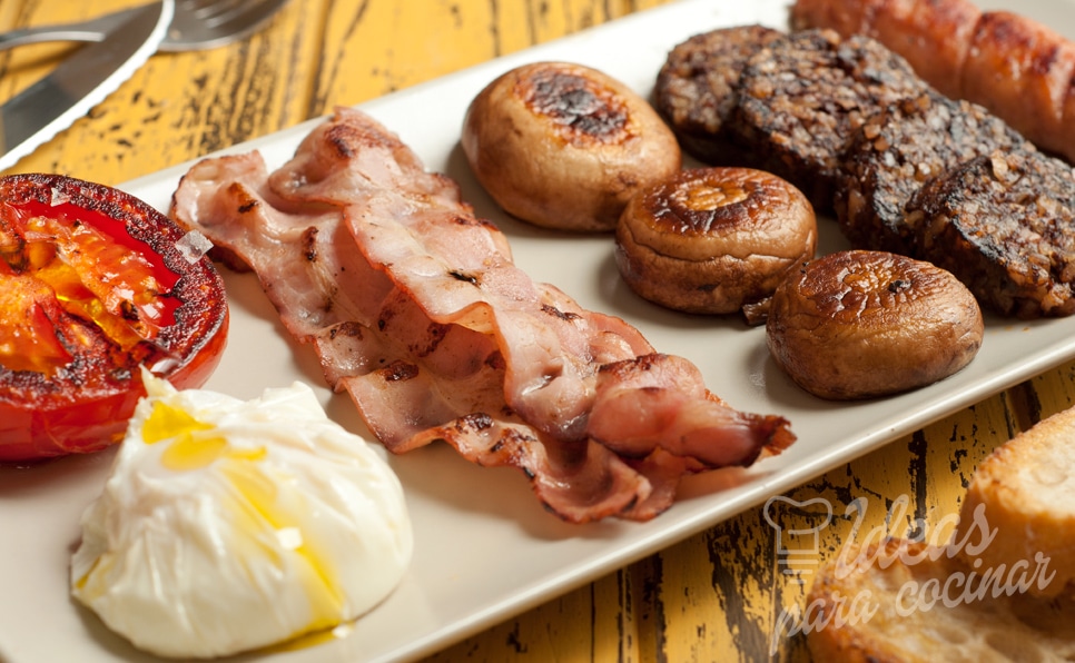 Full English Breakfast - IdeasParaCocinar