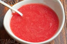 Salsa de fresa