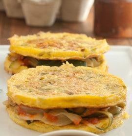 Tortillas de verduras