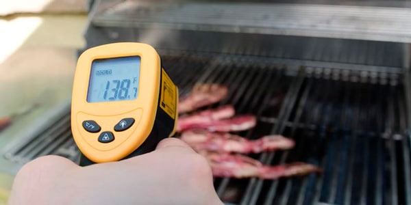 Laserliner gourmet profesional termómetro para asar/cocinar/asado/cocer-nuevo 