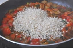 arroz risotto verdura