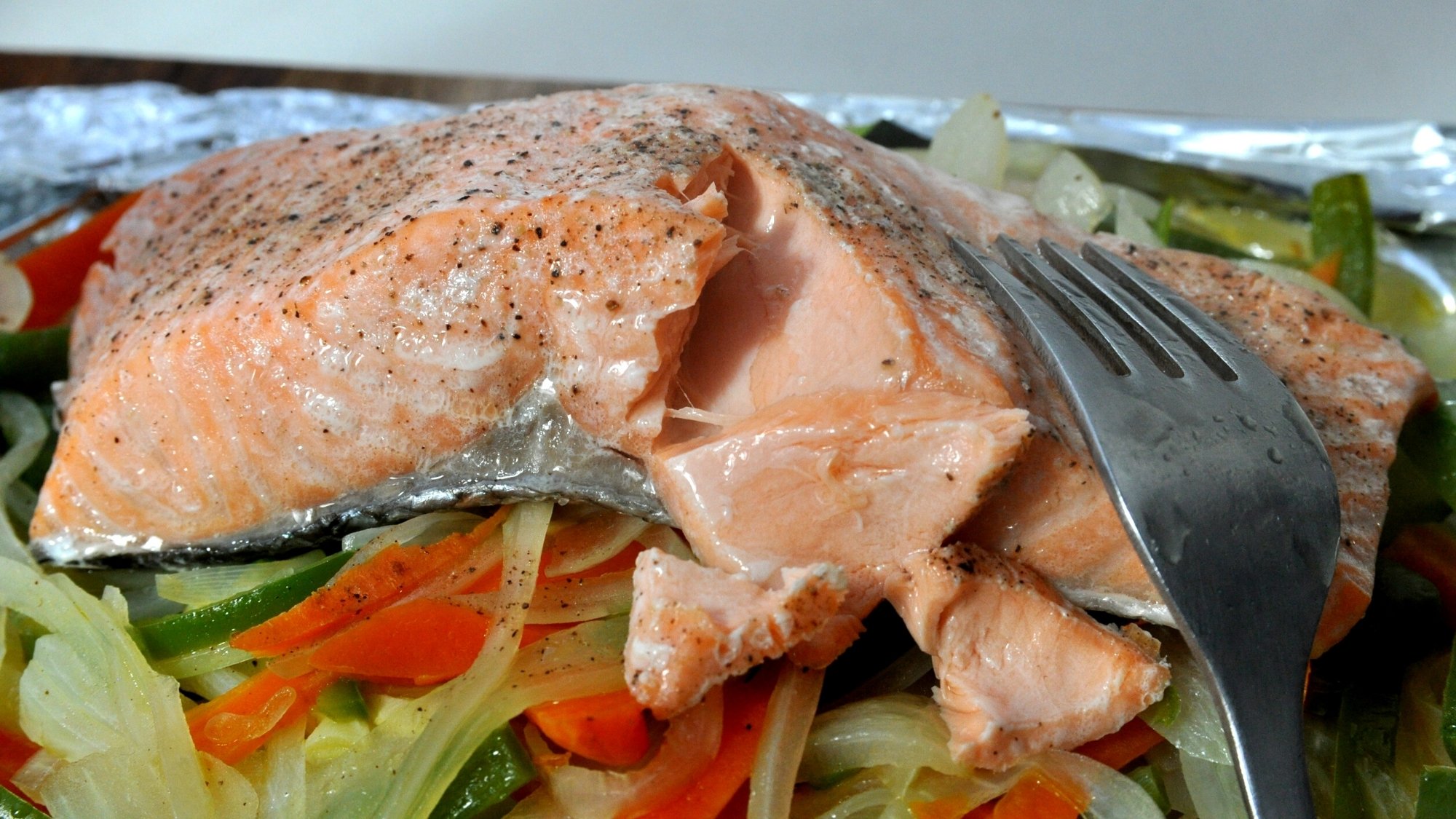 Salmón al Papillote Receta MUY Fácil IdeasParaCocinar