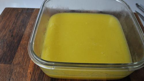 preparacion sorbete mango