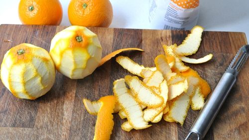 preparacion sorbete naranja