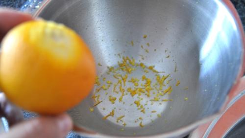 ralladura naranja flan